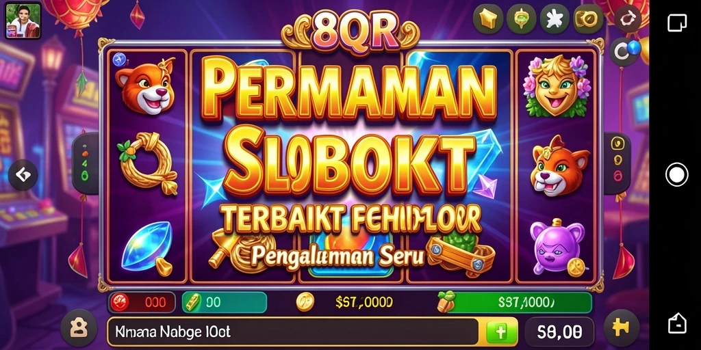Screenshot gameplay menampilkan keseruan permainan Slot 8QR.