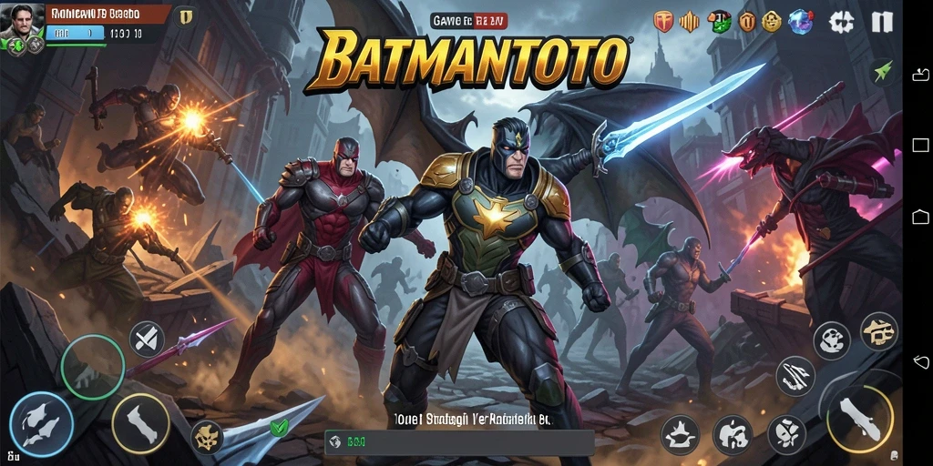 Tampilan gameplay menegangkan dalam BATMANTOTO.