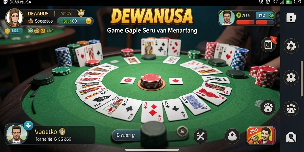 Tampilan gameplay DEWANUSA yang seru dan mendebarkan.