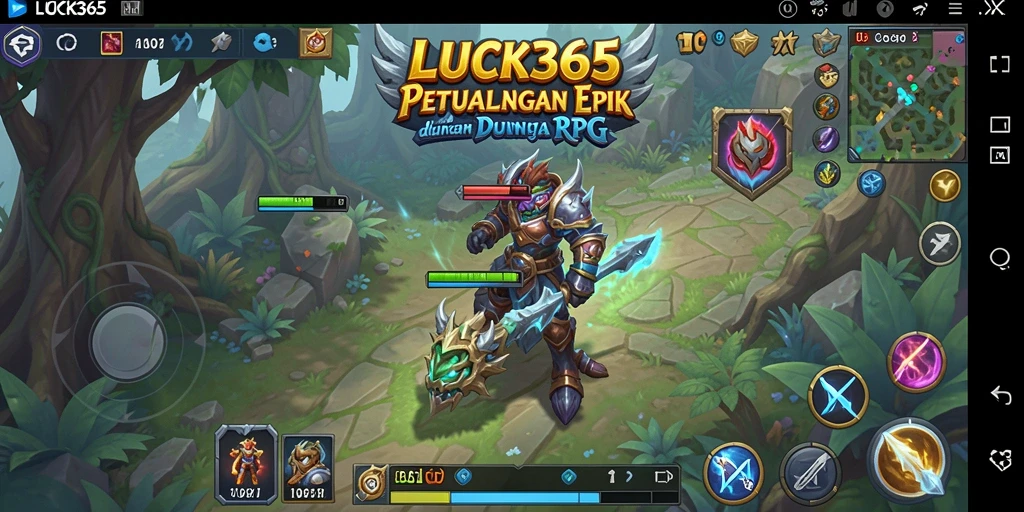 Tampilan gameplay menarik dari LUCK365 yang memikat pemain RPG.