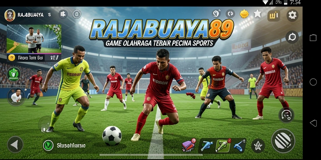 Tampilan menarik dari gameplay RAJABUAYA89 dalam aksi olahraga.