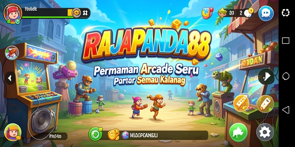 Screenshot gameplay seru dari RAJAPANDA88 yang penuh aksi.
