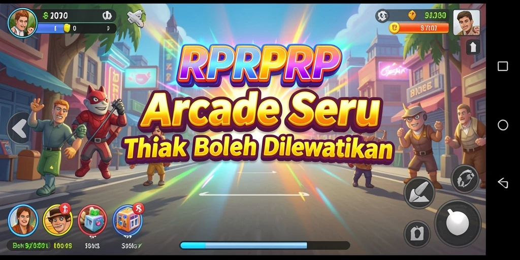 Gameplay menarik dan seru dalam RPRPRP yang memikat.