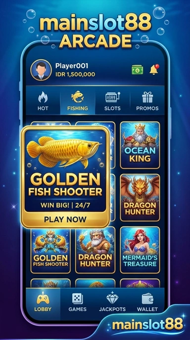 Tampilan antarmuka aplikasi mainslot88 yang ramah pengguna.